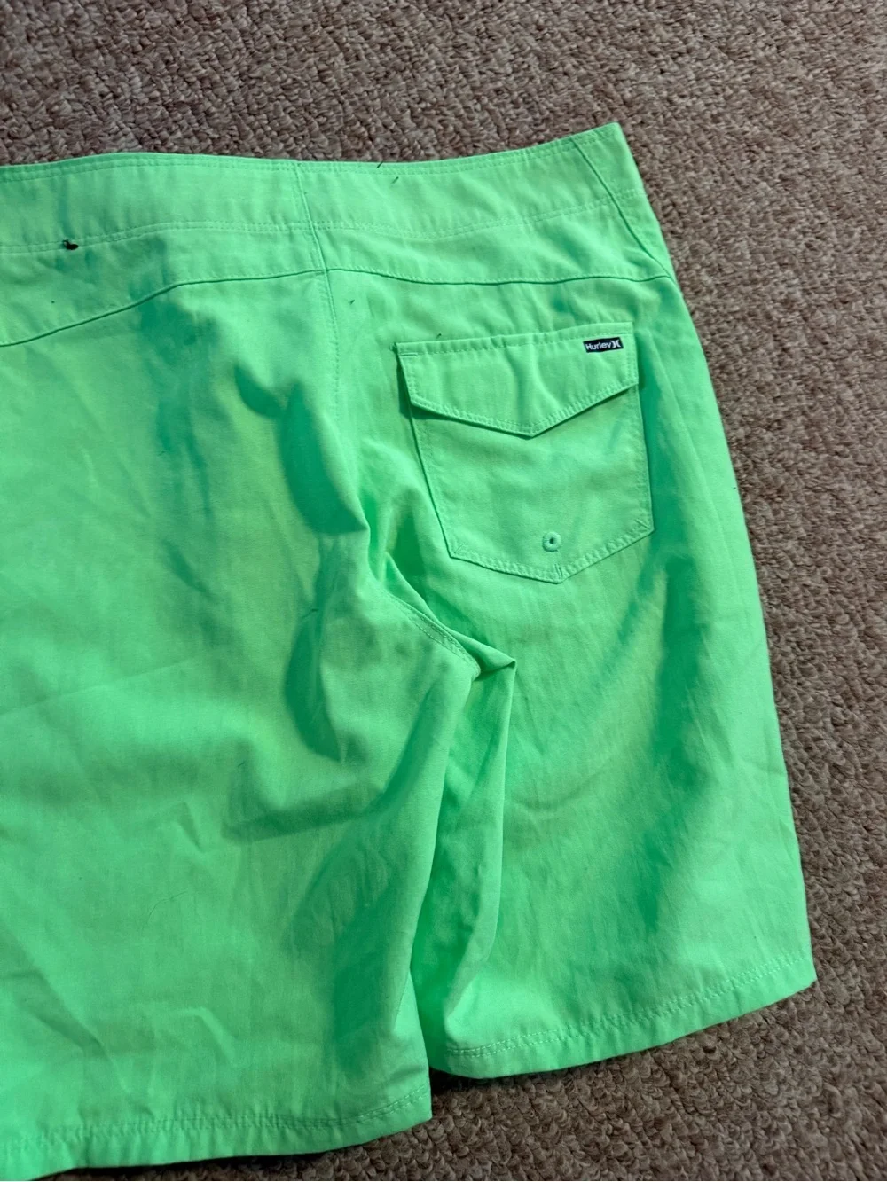 Hurley kids Neon Green Boardshorts